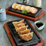 Pork  Chicken Teppan Gyoza