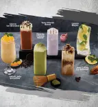 Colorful Ice Blended Selection