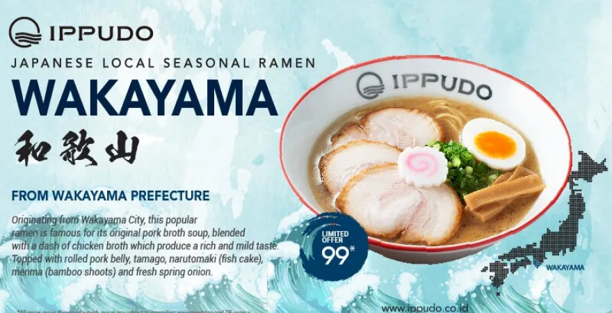 Seasonal Ramen this July: Wakayama!