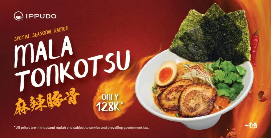 Ippudo Indonesia Launches Seasonal Menu: Mala Tonkotsu Ramen This August 17, 2025